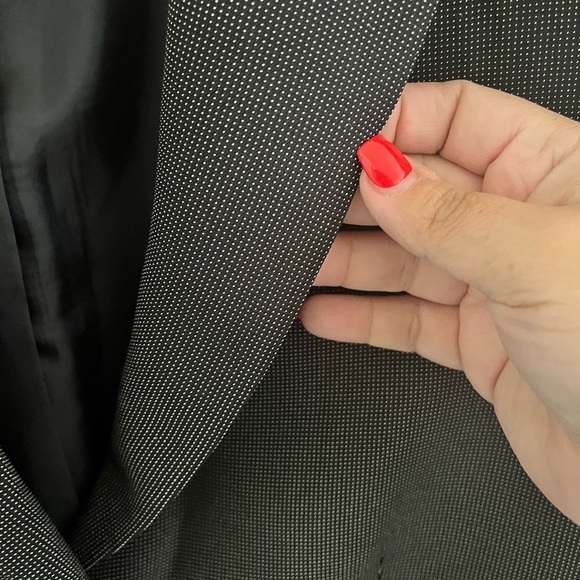 Tahari - Arthur Levine micro-polkadot Blazer - Picture 3 of 5